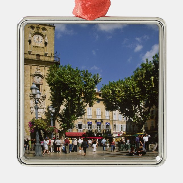 Ornamento De Metal França, Aix en Provence, La Place de la Maire (Frente)