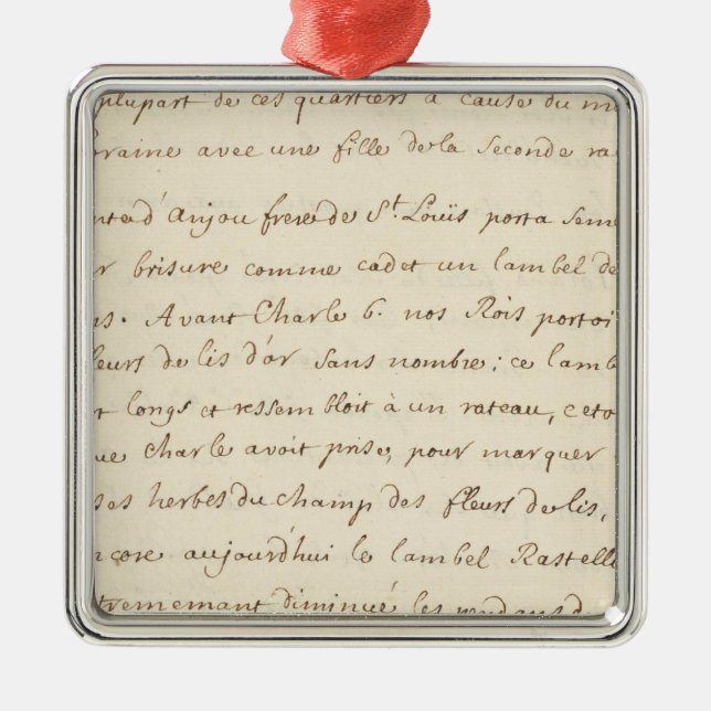 Ornamento De Metal France 19 (Frente)