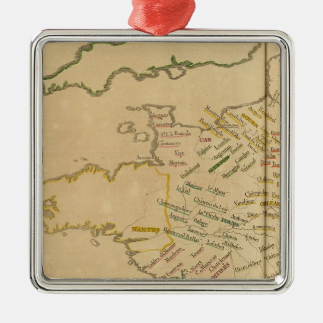 Ornamento De Metal France 40 (Frente)