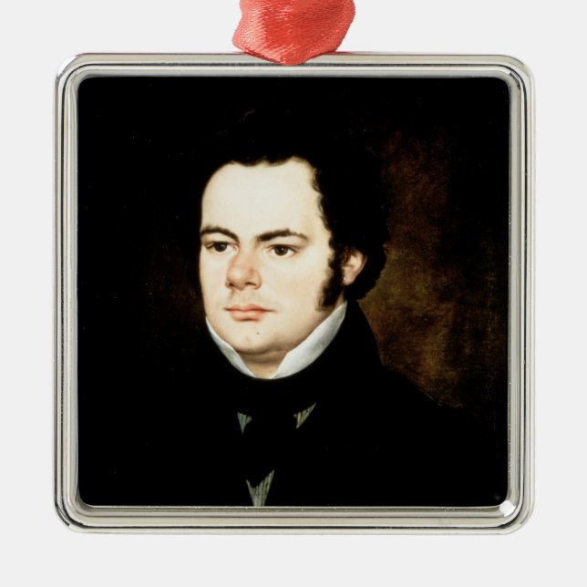 Ornamento De Metal Franz Peter Schubert (Frente)