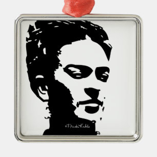 Ornamento De Metal Frida Shadow Retrait