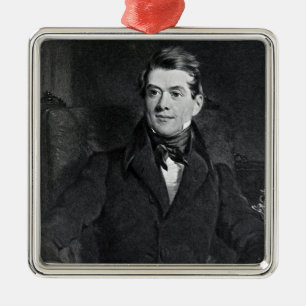 Ornamento De Metal Friedrich cristão, Baron Stockmar