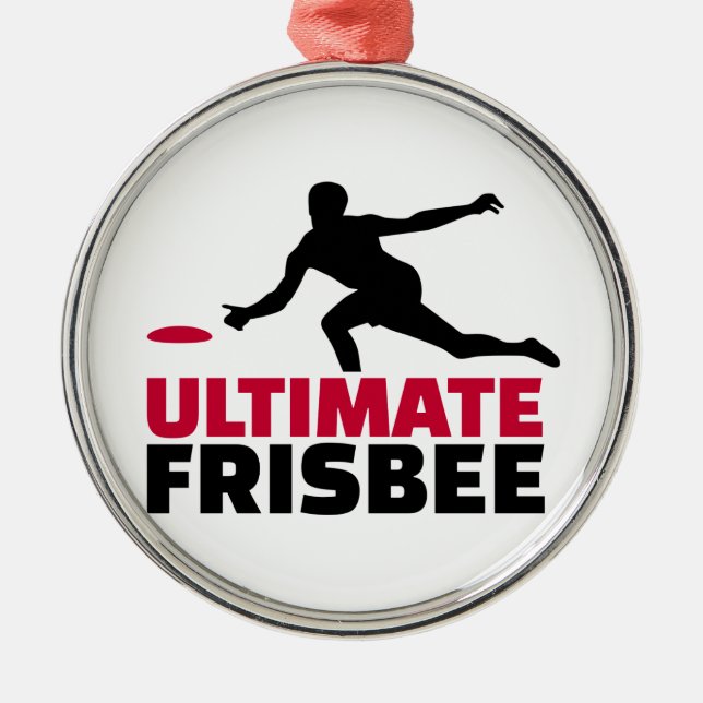 Ornamento De Metal Frisbee final (Frente)