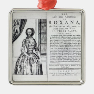 Ornamento De Metal Frontispiece 'a Roxana, o afortunado