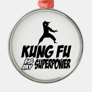 Ornamento De Metal Fu de Kung meu poder super
