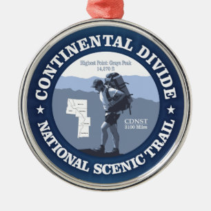 Ornamento De Metal Fuga da partilha continental (rd)