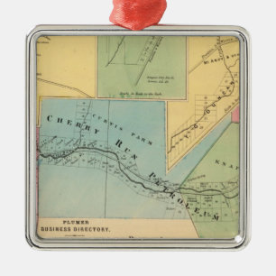 Ornamento De Metal Funcionamento da cereja, Plumer