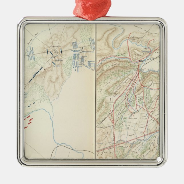 Ornamento De Metal Funcionamento de Bull, Manassas (Frente)