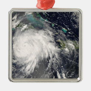 Ornamento De Metal Furacão Gustavo sobre Jamaica 2
