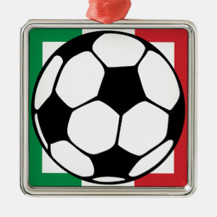Ornamento De Metal futebol. praça dos italia.