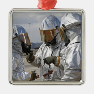 Ornamento De Metal Fuzileiros navais do sapador-bombeiro do