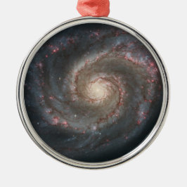 Ornamento De Metal Galáxia de redemoinho (Espaço) (Universo) (Messier