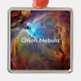 Ornamento De Metal Galáxia Espacial Orion Nebula