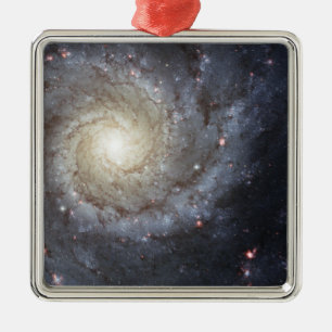 Ornamento De Metal Galáxia espiral M74