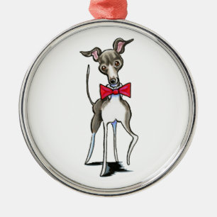 Ornamento De Metal Galgo italiano Antonio