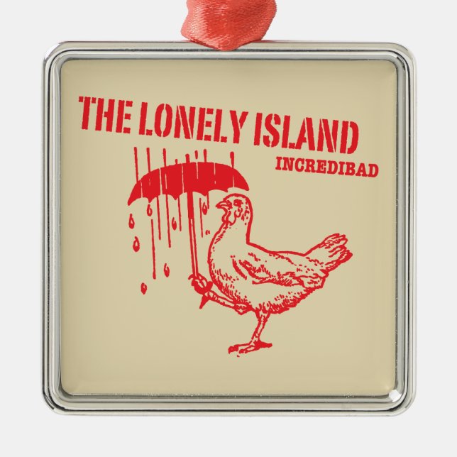 Ornamento De Metal Galinha (Frente)