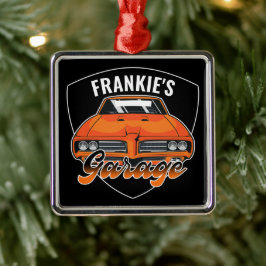 Ornamento De Metal Garagem Personalizada De 1969 Ram Air 400