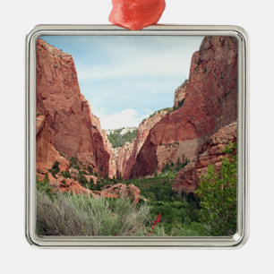 Ornamento De Metal Gargantas de Kolob, parque nacional de Zion, Utá,