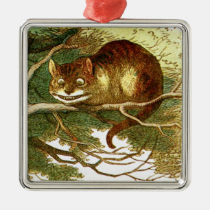 Ornamento De Metal Gato 2 de Cheshire