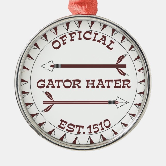 Ornamento De Metal Gator-Hater-est-garnet.gif (Frente)