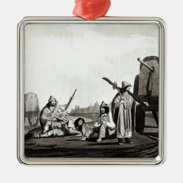 Ornamento De Metal Gaúchos de Tucuman, 1820 (Frente)