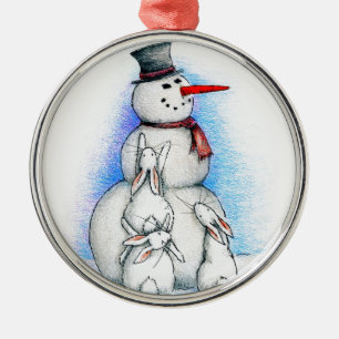 ORNAMENTO DE METAL GELADO