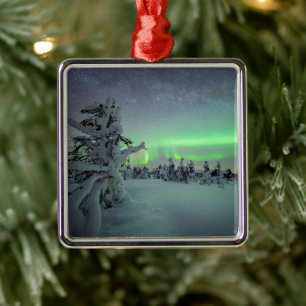 Ornamento De Metal Gelo e neve   Parque Nacional de Pallas-Yllastuntu