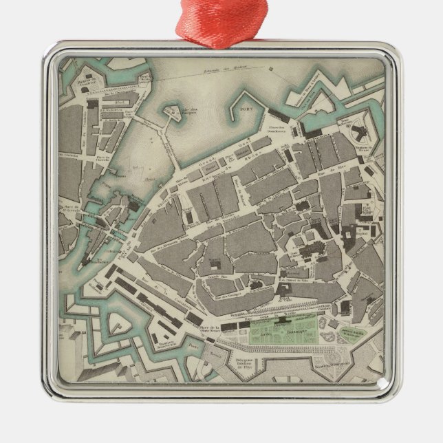 Ornamento De Metal Genebra (Frente)