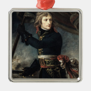 Ornamento De Metal General Bonaparte na ponte em Arcole