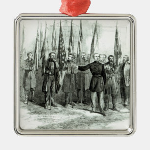 Ornamento De Metal General Custer