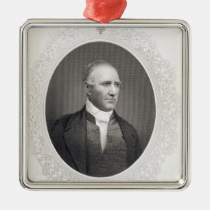 Ornamento De Metal General Samuel Houston