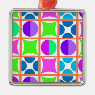 Ornamento De Metal Geo