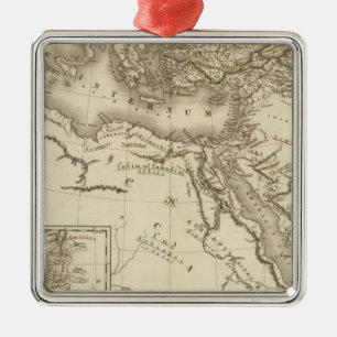 Ornamento De Metal Geografia dos hebraicos