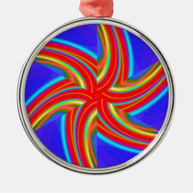 Ornamento De Metal Geométrico 160614 (04) (Frente)