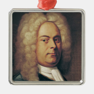 Ornamento De Metal George Frederick Handel