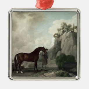 Ornamento De Metal George Stubbs Cato e noivo