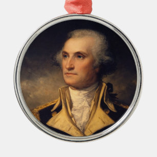 Ornamento De Metal George Washington