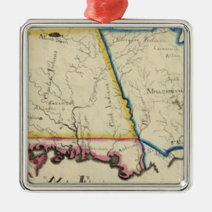 Ornamento De Metal Geórgia 13