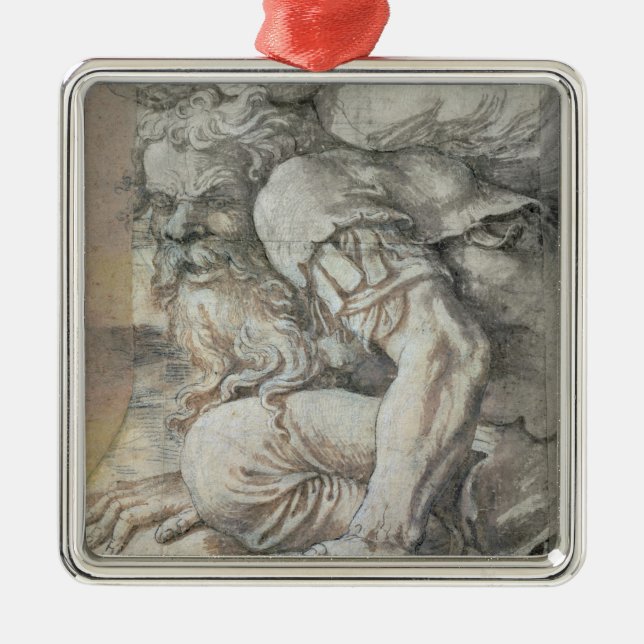 Ornamento De Metal Gigante (Frente)