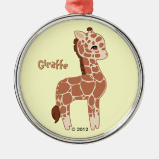Ornamento De Metal Girafa Custa