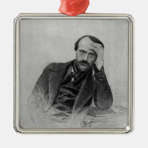 Ornamento De Metal Giuseppe Mazzini