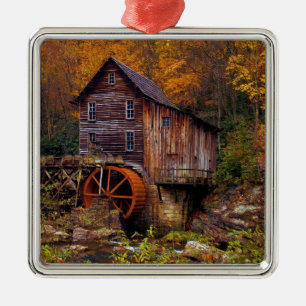 Ornamento De Metal Glade Creek Grist Mill
