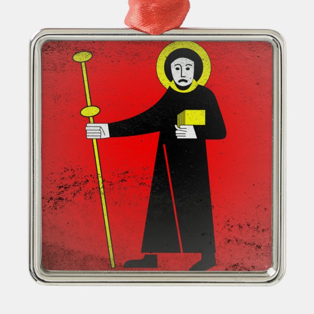 Ornamento De Metal Glarus (Frente)