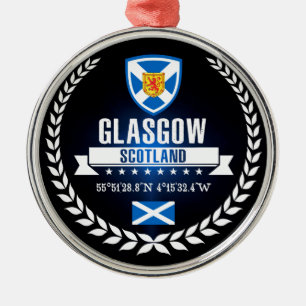 Ornamento De Metal Glasgow