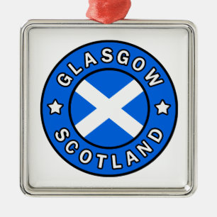 Ornamento De Metal Glasgow Escócia