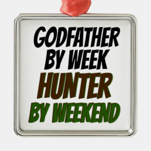 Ornamento De Metal Goddad Hunter