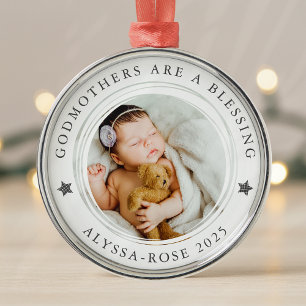 Ornamento De Metal Godmothers é uma Bênção Foto