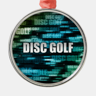 Ornamento De Metal Golf de Disco