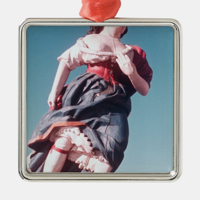 Ornamento De Metal Governante sem poder de navio de navigação (Frente)