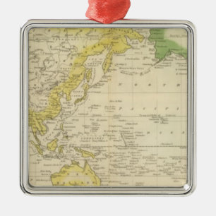 Ornamento De Metal Gráfico 2 do Mercator